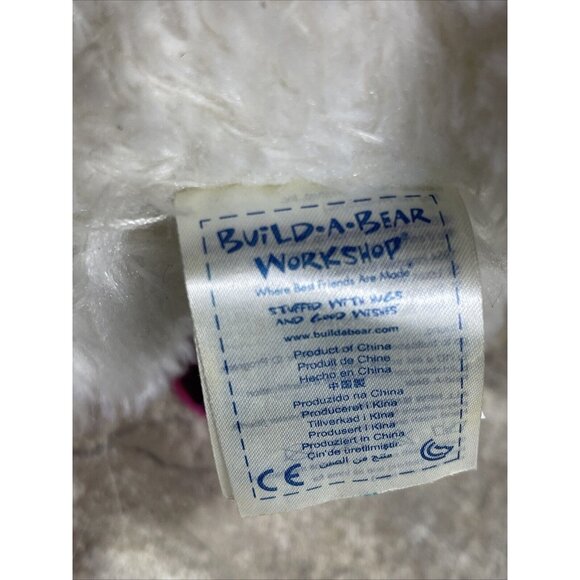 Build A Bear Pets White Cat Himalayan Persian 12” Plush Dress, Shoes & Leash - Picture 12 of 12